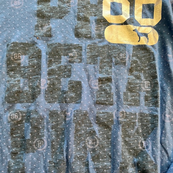 PINK BY VICTORIA’S SECRET CAMPUS LONG SLEEVE SHIRT 2008 RARE - Picture 9 of 11